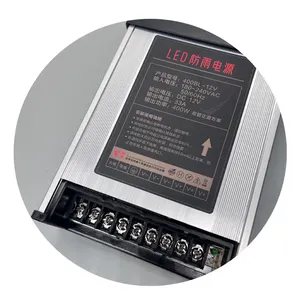 <span class=keywords><strong>Transformateur</strong></span> extérieur 220v ac-dc 12v pour lumières <span class=keywords><strong>led</strong></span> <span class=keywords><strong>IP44</strong></span> 33A alimentation <span class=keywords><strong>led</strong></span> étanche à la pluie 12v 400w - Product Image 1