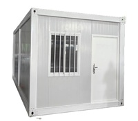 Maisons préfabriquées Mini maison modulaire détachable en conteneur 20 pieds Mobile Portable Démontable