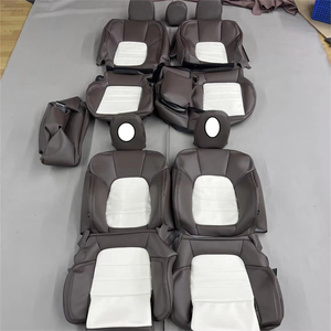 Fabricant direct de housses de siège complètes en cuir de vachette de luxe pour <span class=keywords><strong>Porsche</strong></span> Cayenne, Taycan, Panamera, Macan, 718, 911 - Product Image 4