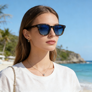 <span class=keywords><strong>Gafas</strong></span> de Sol de Acetato con Logotipo Personalizado al por Mayor, Protección UV400, Montura Cuadrada, <span class=keywords><strong>Gafas</strong></span> de Sol Polarizadas de Moda para Hombre y <span class=keywords><strong>Mujer</strong></span>, OEM ODM - Product Image 2