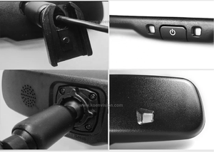 Rétroviseur de voiture universel, support OEM, miroir à gradation automatique - Product Image 6