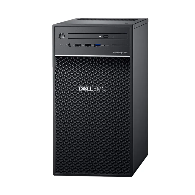 خادم برجي أحادي المقبس من D ell PowerEdge T40/T150/T350 للأعمال مضيف T40 Xeon