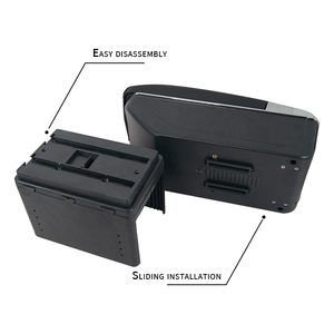 Reposabrazos Universal Ligero para Coche, Base de Plástico, Altura Ajustable, Consola Central, Almacenamiento - Product Image 4