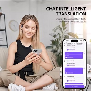 Hỗ trợ ai ngay lập tức dịch Master Slave chuyển đổi và mịn tiếng ồn miễn phí cuộc gọi không dây hình cầu Tai nghe móc jm13 - Product Image 4