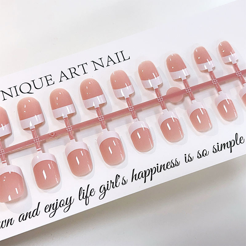 120PCS Pure Nude Colours French Nails False Nails Press on Nail Supplier