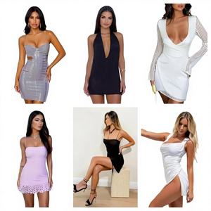 Ropa al por Mayor de Alta Calidad, Paquete Mixto de Proveedor, Ropa de Mujer al por Mayor, Vestidos Modelo QZ-067, Origen CN/GUA, Surtido Aleatorio - Product Image 1