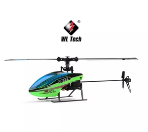Nuovo <span class=keywords><strong>Elicottero</strong></span> WLtoys V911S 2.4G 4CH con Giroscopio a 6 Assi Senza Flybar, <span class=keywords><strong>Elicottero</strong></span> RC Telecomandato RTF, Giocattolo per Natale - Product Image 2