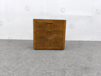 Commode en bois minimaliste unique pour chambre à coucher, meuble de rangement, design rétro