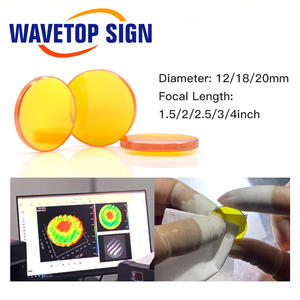 WaveTopSign China PVD ZnSe Dia.12 18 19 20 25mm Co2 láser de enfoque de la lente FL38.1 50,8, 63,5, 76,2, 101,6, 127mm - Product Image 2