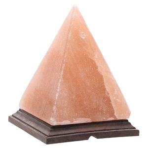 Lampe d'éclairage sel himayen en, pyramide en bambou, avec cordon électrique et ampoule, appareils électroménagers - Product Image 1