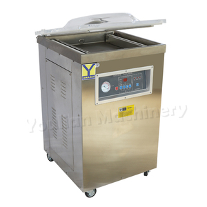เครื่องซีลสูญญากาศแบบแนวตั้ง รุ่น DZ-500 ห้องเดียว ทำจากสแตนเลส สำหรับซีลฟอยล์ ฟิล์ม อาหาร กระดาษ และสิ่งทอ รองรับน้ำหนักได้ 120 กก. - Product Image 1