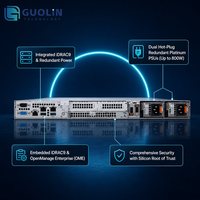 Serveur en rack Dell PowerEdge R360 Enterprise, idéal pour l'hébergement Web, le partage de fichiers et les charges de travail de virtualisation légère