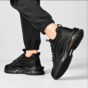 Nuevos Zapatos Casuales de Hombre al por Mayor, Talla Grande, Estilo Deportivo, Parte Superior de Malla Transpirable, Suela Ligera de EVA, Suave y Flexible - Product Image 1