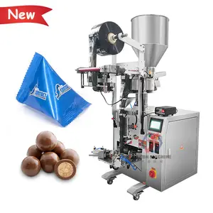 Automático vertical pequeno amendoim chocolate bola doce triângulo bolsa saco embalagem máquina