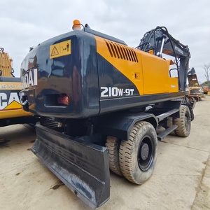 Excavatrice sur pneus Hyundai 21 tonnes 210w-9t presque neuve, d'occasion, moteur coréen, PLC, moteur hydraulique, roulement, boîte de vitesses, pompe 0.92m - Product Image 3