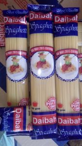 Daibah Brand 250g Dry Spaghetti <b>Pasta</b> Hard <b>Wheat</b> Halal Certified Made in Egypt Free Samples Available in Bag or Box Packaging - Product Image 3