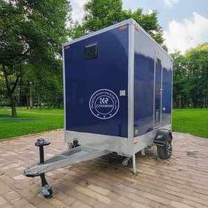 Vip Luxury Chemical <b>Toilets</b> Mobile Washroom Restroom Trailer <b>Portable</b> <b>Toilet</b> Outdoor Use - Product Image 4