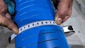 5 pouces UPVC bleu puits d'eau tubage filetage scellé tuyau en PVC 4 pouces - Product Image 2