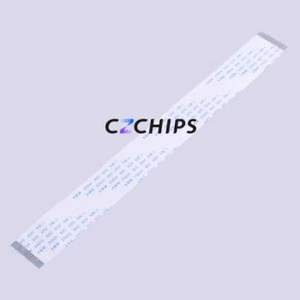 JS10A-20P-200-4-8 FFC Cable (Flexible Flat Cable) P=1mm Connector 20P 1mm 0.3mm Non-Inverting - Product Image 1