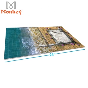 Tapis de jeu en caoutchouc grand format avec impression couleur intégrale, tapis de bataille pour jeux de guerre - Product Image 4