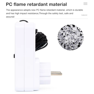 TC01 Temperature Controller Heater Cooler EU <strong>Digital</strong> Thermostat Regulator Temperature Controller <strong>Socket</strong> - Product Image 4