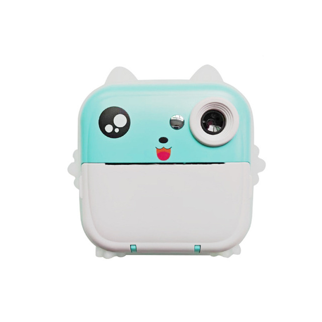 New Q5 Children's Mini Plastic Dual-Lens SLR Camera 1080p Video CMOS 2.4-inch Screen 32GB Instant Photo Printing 180