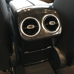 Amp-Z Air Vent Panel Carbon Fiber Texture For Mercedes-Benz A-Class CLA-Class W177 C118 Center Console Modification - Product Image 1