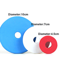 Bobine principale en mousse EVA de 4,5 cm à 10 cm, bobine d'enroulement colorée pour la pêche, grande bobine en bois grainé avec trou, équipement de chasse, outils de pêche