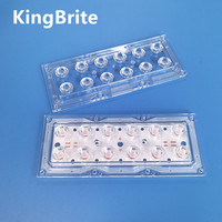 Module d'éclairage LED Kingbrite 2X6 avec lentille optique 30 degrés 5050 LED, lentille LED avec PCB disponible