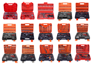 37Pcs Công Cụ Phần Cứng Ratchet Ổ Cắm Cờ Lê Công Cụ Thiết Lập Hộp Cờ Lê Tự Động Sửa Chữa Xe Kết Hợp Công Cụ Kit Ổ Cắm Bộ - Product Image 2