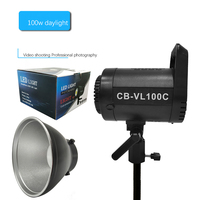 100W professionnel 3200k-5500k clair de lune caméra Flash lumière Photo Studio LED éclairage photographique vidéo
