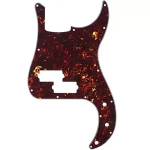 カスタム品質のエレクトリックギターピックガード4プライヴィンテージトータスPベーススクラッチプレート米国メキシコFd標準
