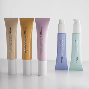 Özel baskı Bb <span class=keywords><strong>Cc</strong></span> göz havasız pompa hortumu ambalaj tüpleri ile esanslı krem güneş koruyucu kozmetik plastik PE - Product Image 5