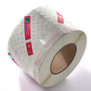 Étiquette en papier texturé imperméable à gratter pour seau à glace, vin ou parfum, personnalisée, <span class=keywords><strong>autocollante</strong></span> avec estampage à chaud en <span class=keywords><strong>feuille</strong></span> d'or gaufrée - Product Image 3