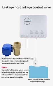 جهاز إنذار تسرب المياه بدون واي فاي، مستشعرات عالية الحساسية، تنبيه صوتي عالٍ 80 ديسيبل لأي تلف قد يسببه تسرب المياه قريب من أي جهاز يستخدم الماء - Product Image 5