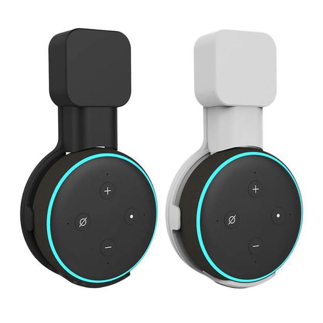 Outlet Charging Dock for Wall Mount Holder for Amazo Echo Dot 3rd Generation Hanger Holder Stand Space Saving