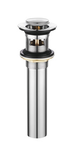 Hiện đại Brass đẩy xuống lưu vực bồn rửa drainer cửa sổ bật lên mở rộng ống Nhà bếp phòng tắm cống cho khách sạn - Product Image 2