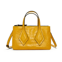 Marque de mode populaire en gros de Chine sac à main de luxe personnalisé en cuir PU à motif de crocodile pour femmes de qualité supérieure pour femmes