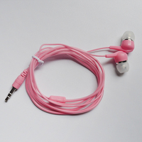 Écouteurs intra-auriculaires filaires 3,5 mm colorés avec microphone, suppression du bruit ENC, étanchéité IPX-4, mains libres, pour le sport