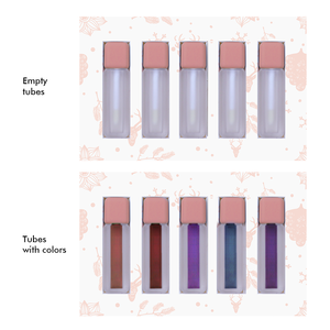 Jelly jernih berkilau Lipgloss Vegan pelembab pemadat berkilau berkilau Glitter <span class=keywords><strong>Lip</strong></span> <span class=keywords><strong>Gloss</strong></span> cair lipstik - Product Image 5