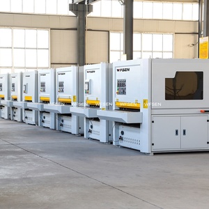 Wfsen כבד חובה רחב חגורת עץ מברשת מכונת ליטוש עם ואקום לספוג הזנה אוטומטי גימור חיץ עבור דלת ארון mdf - Product Image 5