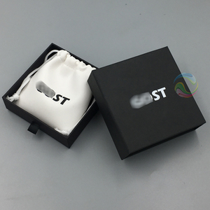 High Quality Black Custom LOGO Jewelry Gift <b>Paper</b> Sliding Drawer Cardboard Box - Product Image 3