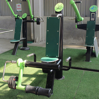 Appareil d'étirement du haut du corps pour jardin, entraîneur de jambes pour parc, équipement de fitness multifonctionnel d'extérieur