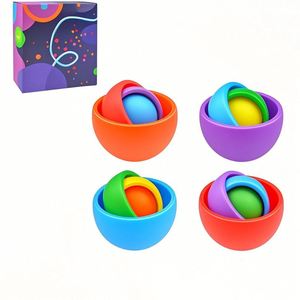 Jouet personnalisé - Balle tournante 3D Infinity - Jouet anti-stress, balle à retournement automatique, jouet sensoriel - Product Image 6