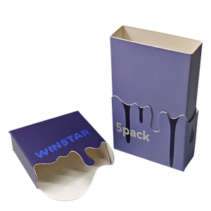 Boîtes d'emballage personnalisées pour <span class=keywords><strong>cigarettes</strong></span> à deux, trois ou quatre paquets, avec conception de structure spéciale, impression numérique, pour cartes de <span class=keywords><strong>cigarettes</strong></span> 2, 3 ou 4 paquets - Product Image 1