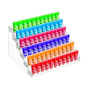 Giá đỡ trưng bày sơn móng tay acrylic 6 tầng nhiều kích cỡ, giá để sơn móng tay, giá đỡ trưng bày, hộp đựng mỹ phẩm - Product Image 6