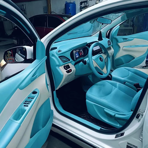 La <span class=keywords><strong>vernice</strong></span> personalizzabile in <span class=keywords><strong>pelle</strong></span> colorata <span class=keywords><strong>per</strong></span> auto include il blu Tiffany e il rivestimento in plastica arancione e la riparazione del seggiolino auto - Product Image 1