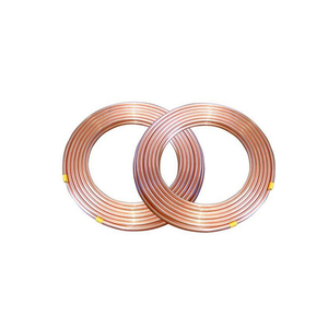 High Quality Air Conditioner Copper Pipe 1/4 1/2 Refrigeration Coil <strong>Tube</strong> with Welding Service Non-Alloy - Product Image 1