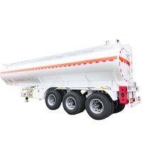 Semi-remorque citerne à carburant en acier au carbone, 3 essieux, 42 m³, neuve, à vendre