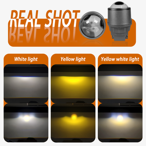 โคมไฟตัดหมอกสำหรับขับรถไฟตัดหมอก LED ลำแสงต่ำ3สี3000K 4300K 6000K 3นิ้ว120W Ip68กันน้ำได้สูงต่ำ - Product Image 2